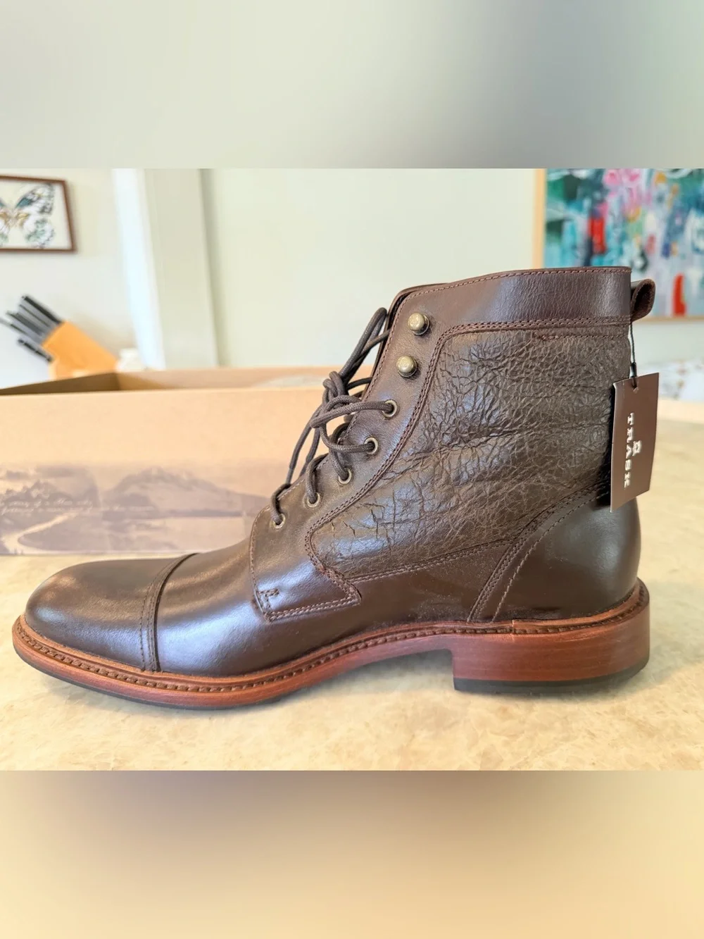 Trask premium leather